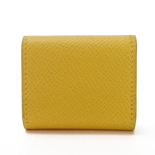 Hermès Yellow Leather Clutch Bag (Pre-Owned)
