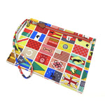 Hermès Multicolour Silk Clutch Bag (Pre-Owned)
