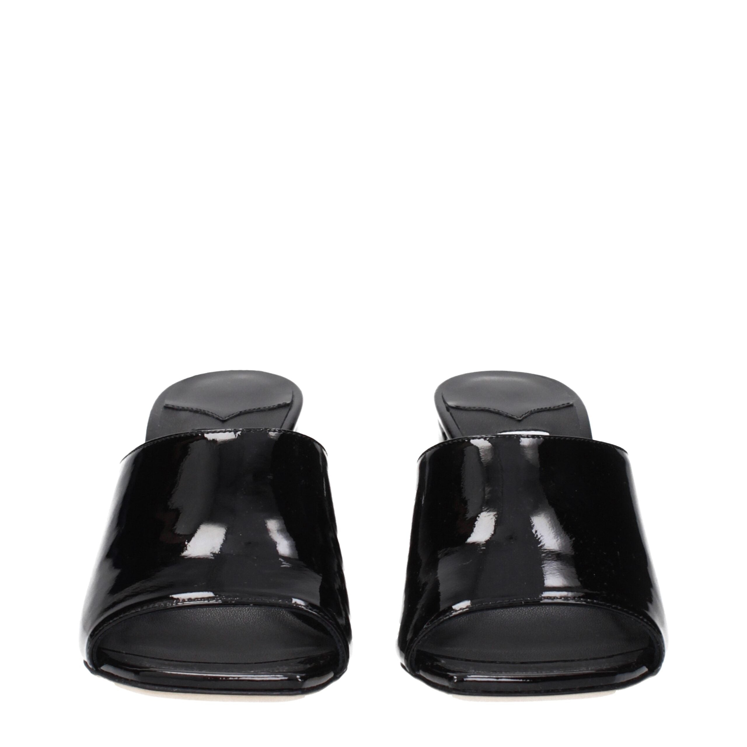 Jimmy Choo Black Leather Platform Women's Sandals