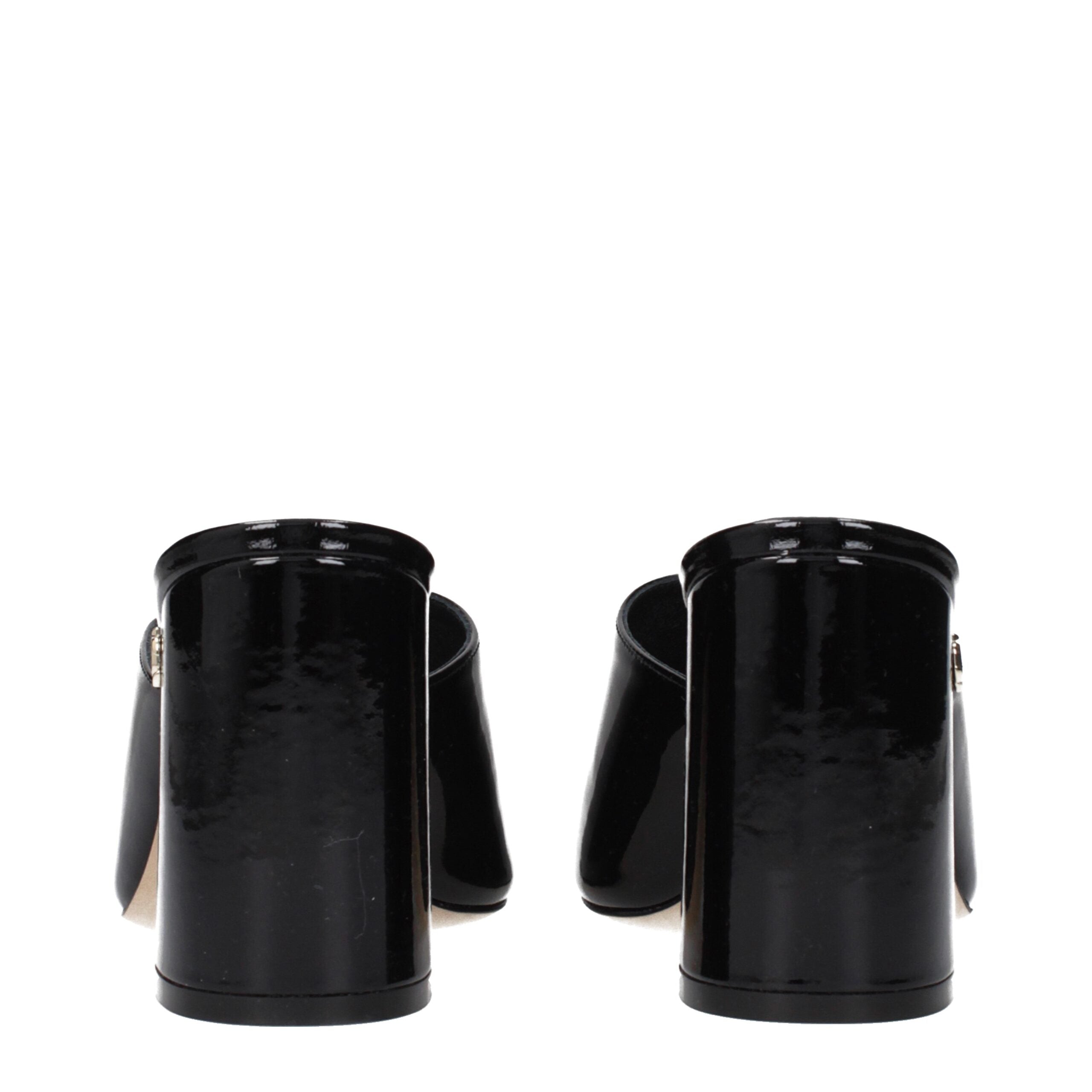 Jimmy Choo Black Leather Platform Women's Sandals