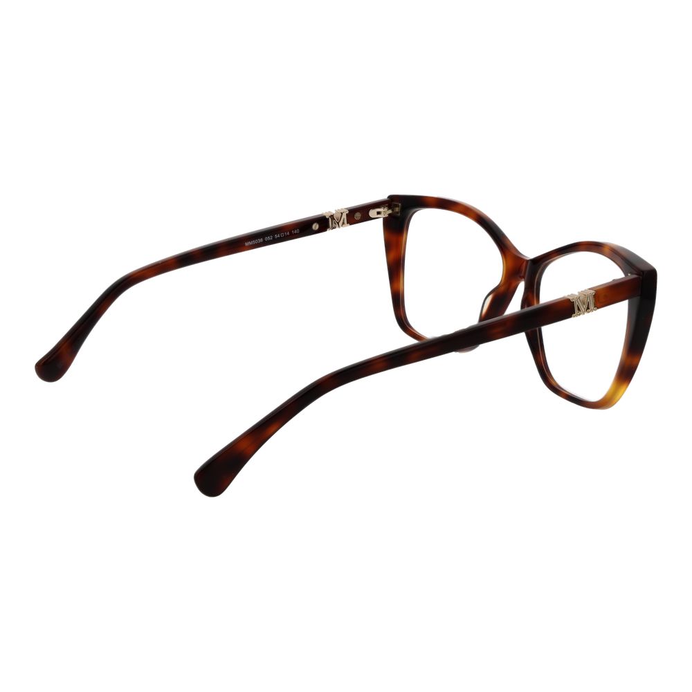 Max Mara Brown Acetate Glasses Women's (Frames)
