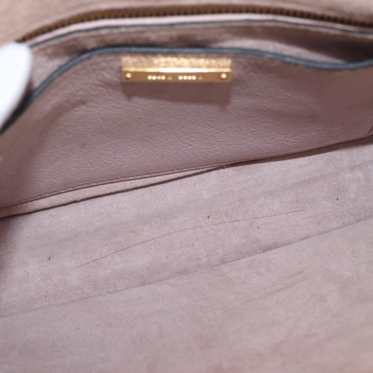 Miu Miu Madras Convertible Compartment Leather Beige Leather Tote Bag Bag (Pre-Owned)