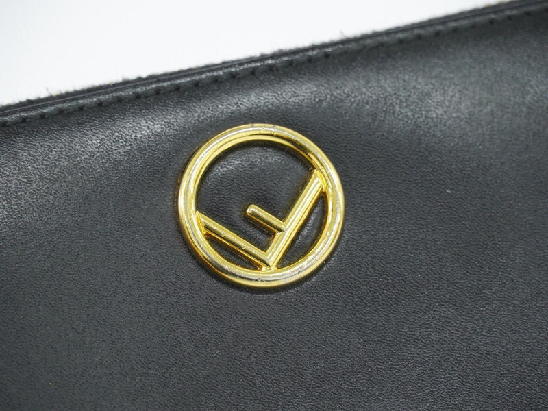 Fendi -- Black Leather Wallet  (Pre-Owned)