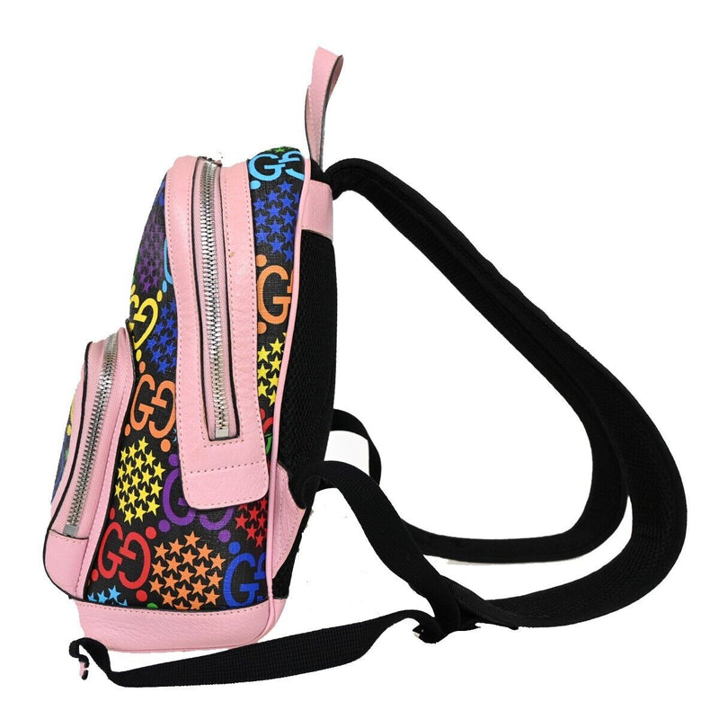 Gucci Psychedelic Multicolour Canvas Backpack Bag (Pre-Owned)