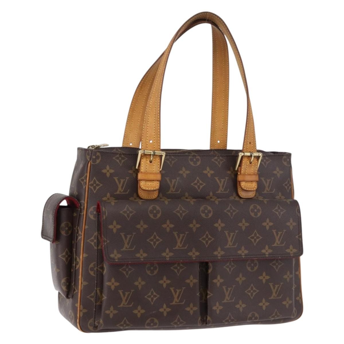 Louis Vuitton Multipli Cite Monogram Canvas Brown Canvas Shoulder Bag Bag (Pre-Owned)