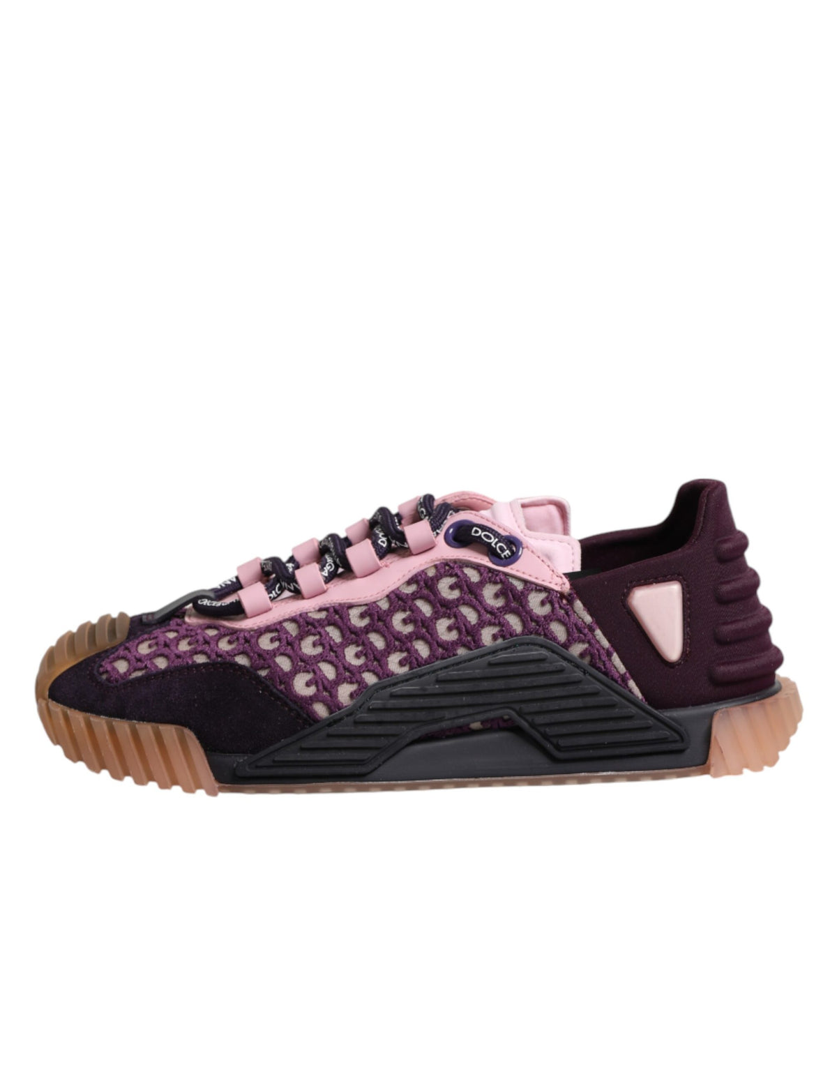 Dolce & Gabbana Multicolor Logo Low Top NS1 Sneakers Women's Shoes
