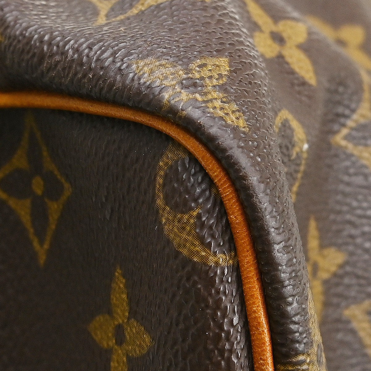 Louis Vuitton Keepall Bandouliere Monogram Canvas Brown Canvas Travel Bag Bag (Pre-Owned)