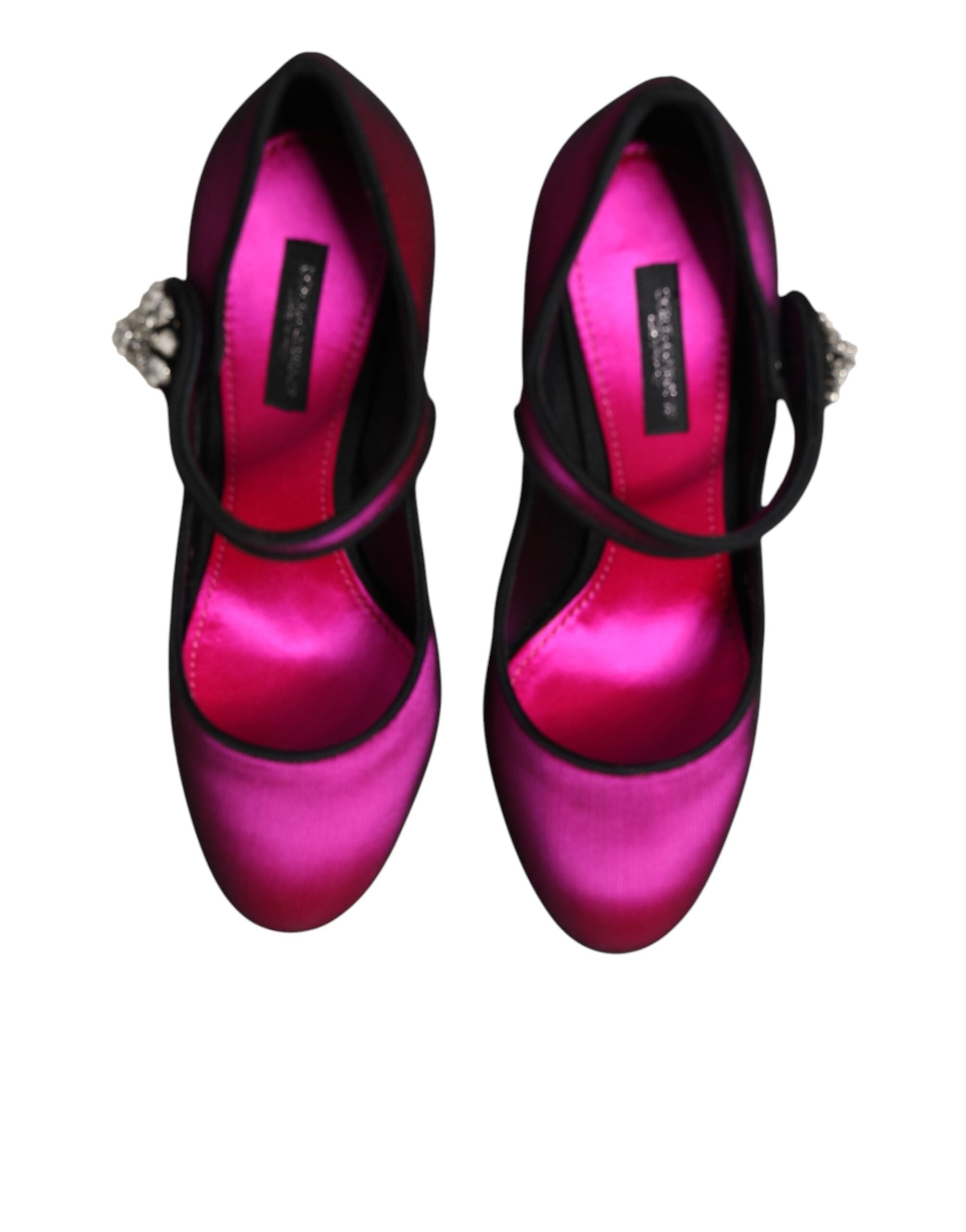 Dolce & Gabbana Pink Embellished High Heels Pumps Women's Shoes