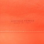 Bottega Veneta Organizer Red Leather Clutch Bag (Pre-Owned)