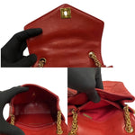 Chanel Coco Mark Burgundy Leather Shopper Bag (Pre-Owned)