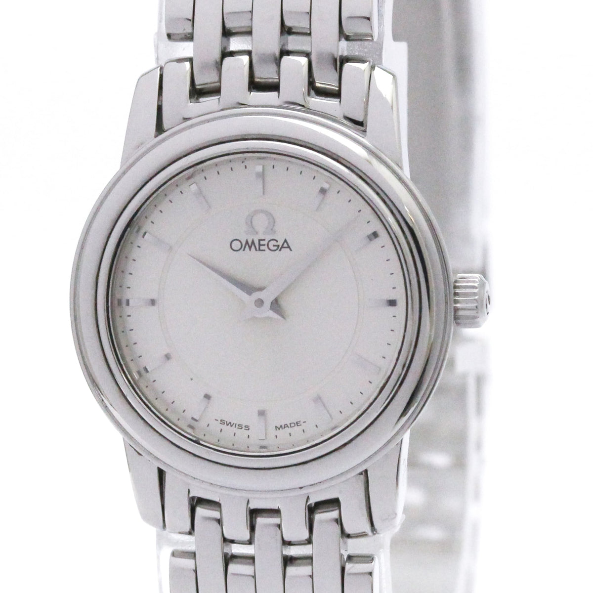 Omega De Ville Quartz Stainless Steel Watch (Pre-Owned)