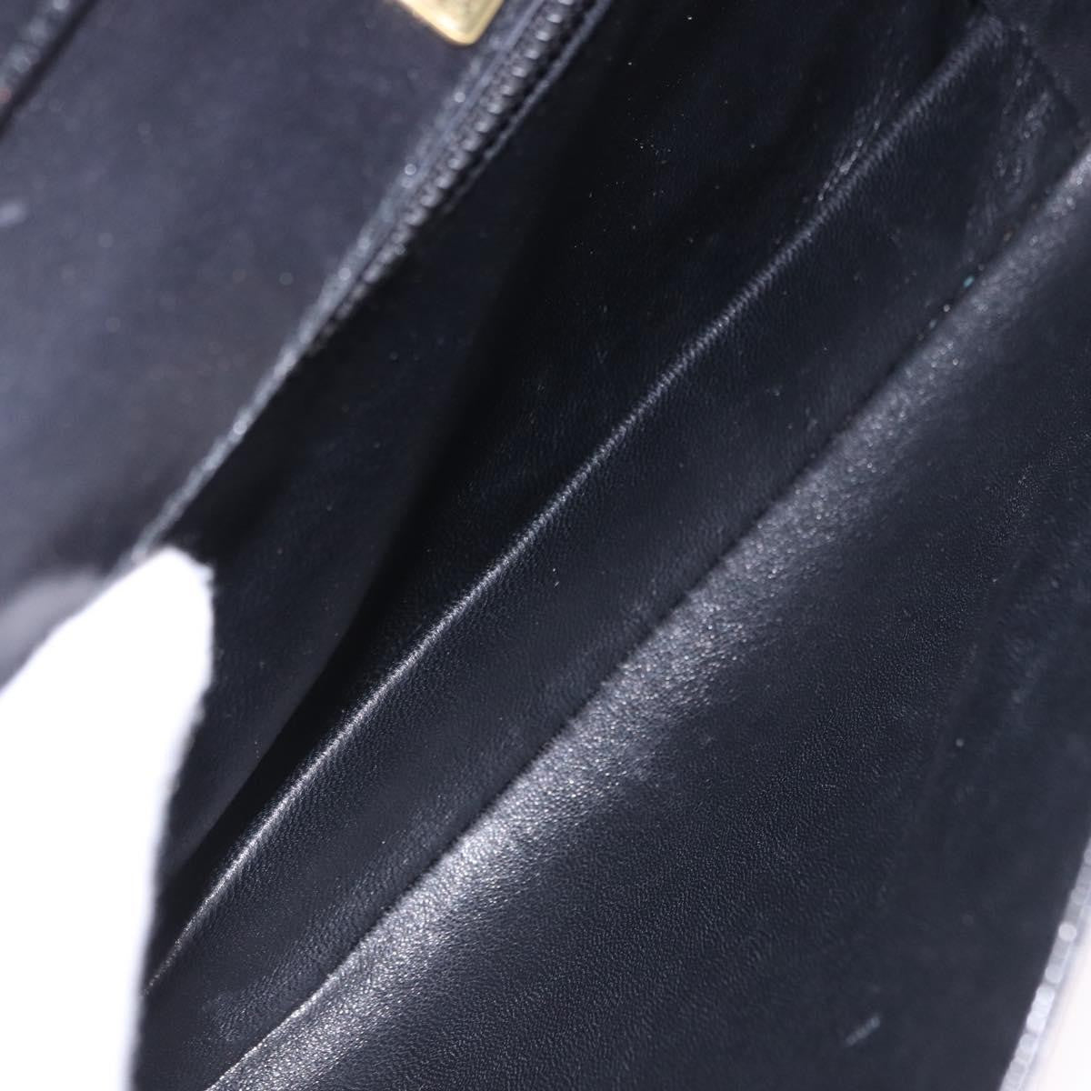 Bally Vintage Leather Black Leather Shoulder Bag Bag (Pre-Owned)