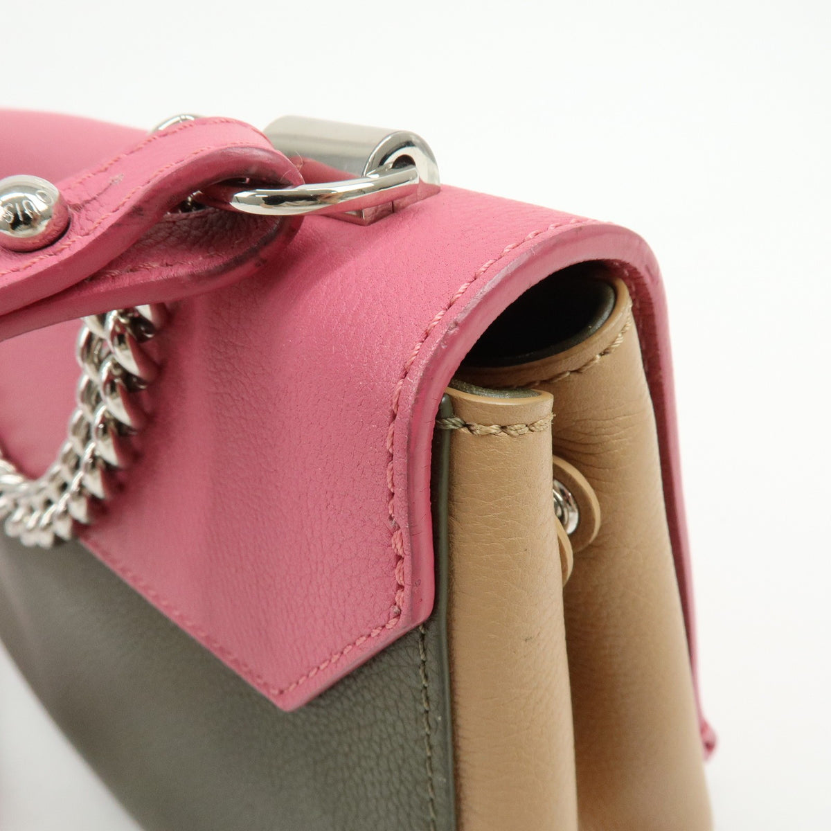 Louis Vuitton Lockme Ii Leather Pink Leather Shoulder Bag Bag (Pre-Owned)