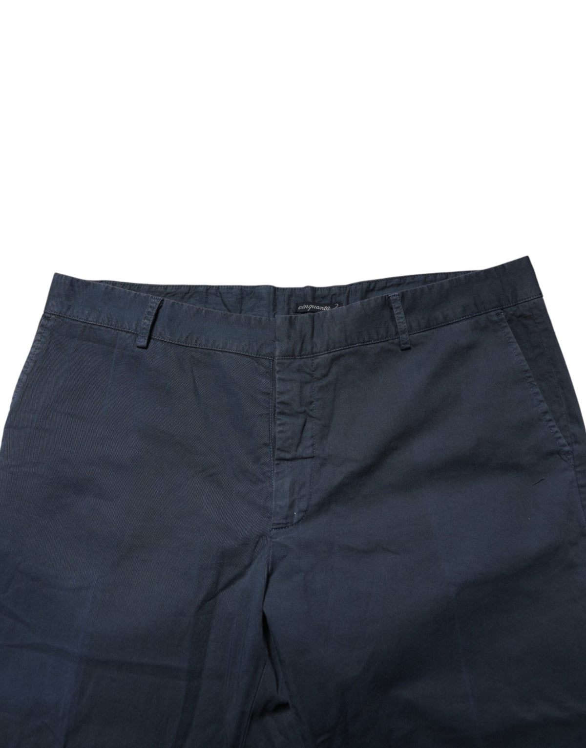 Master Coat Blue Skinny Fit Mid Waist Men Chino Trouser Men's Pants (Pre-Owned)