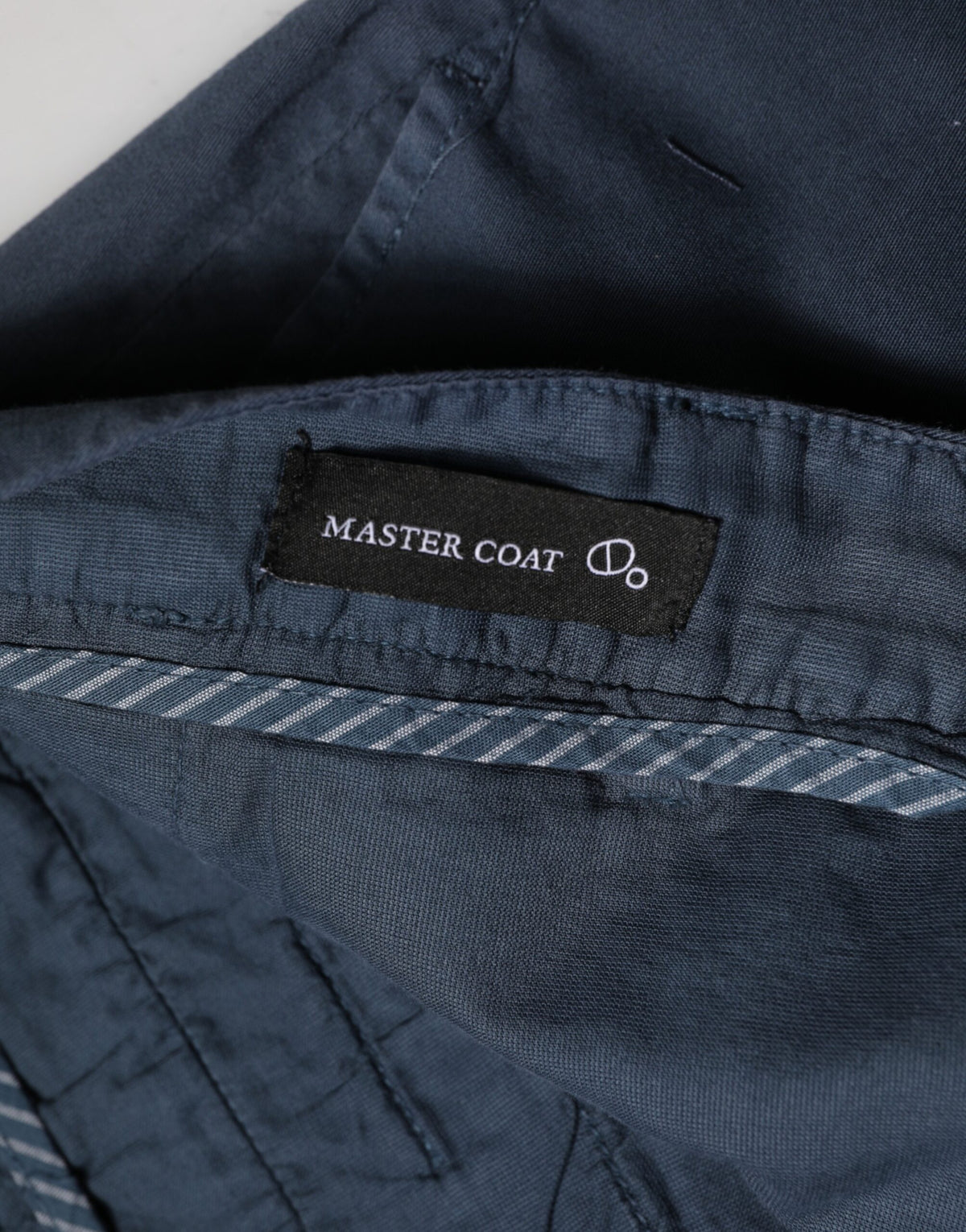Master Coat Blue Skinny Fit Mid Waist Men Chino Trouser Men's Pants (Pre-Owned)