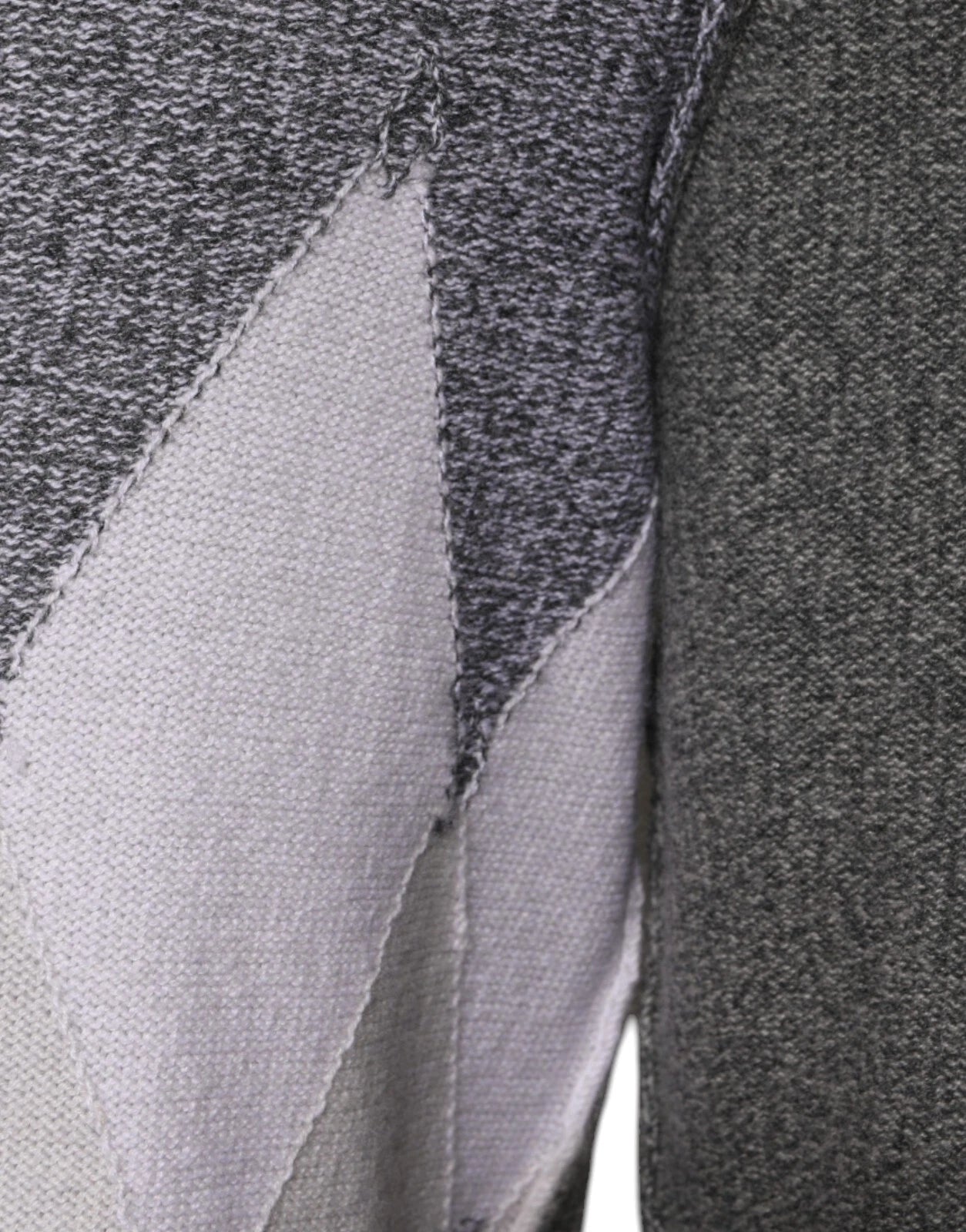 Ballantyne Gray Cashmere Argyle Intarsia Knit Crew Neck Men Men's Sweater (Pre-Owned)