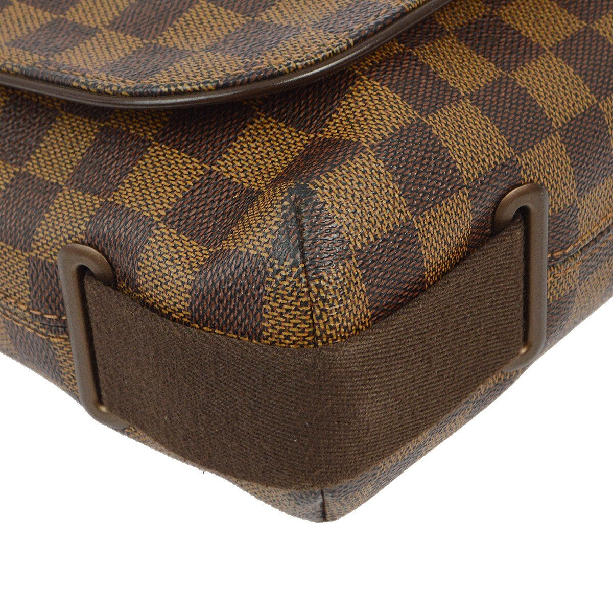 Louis Vuitton Brooklyn Damier Ebene Brown Canvas Shoulder Bag Bag (Pre-Owned)