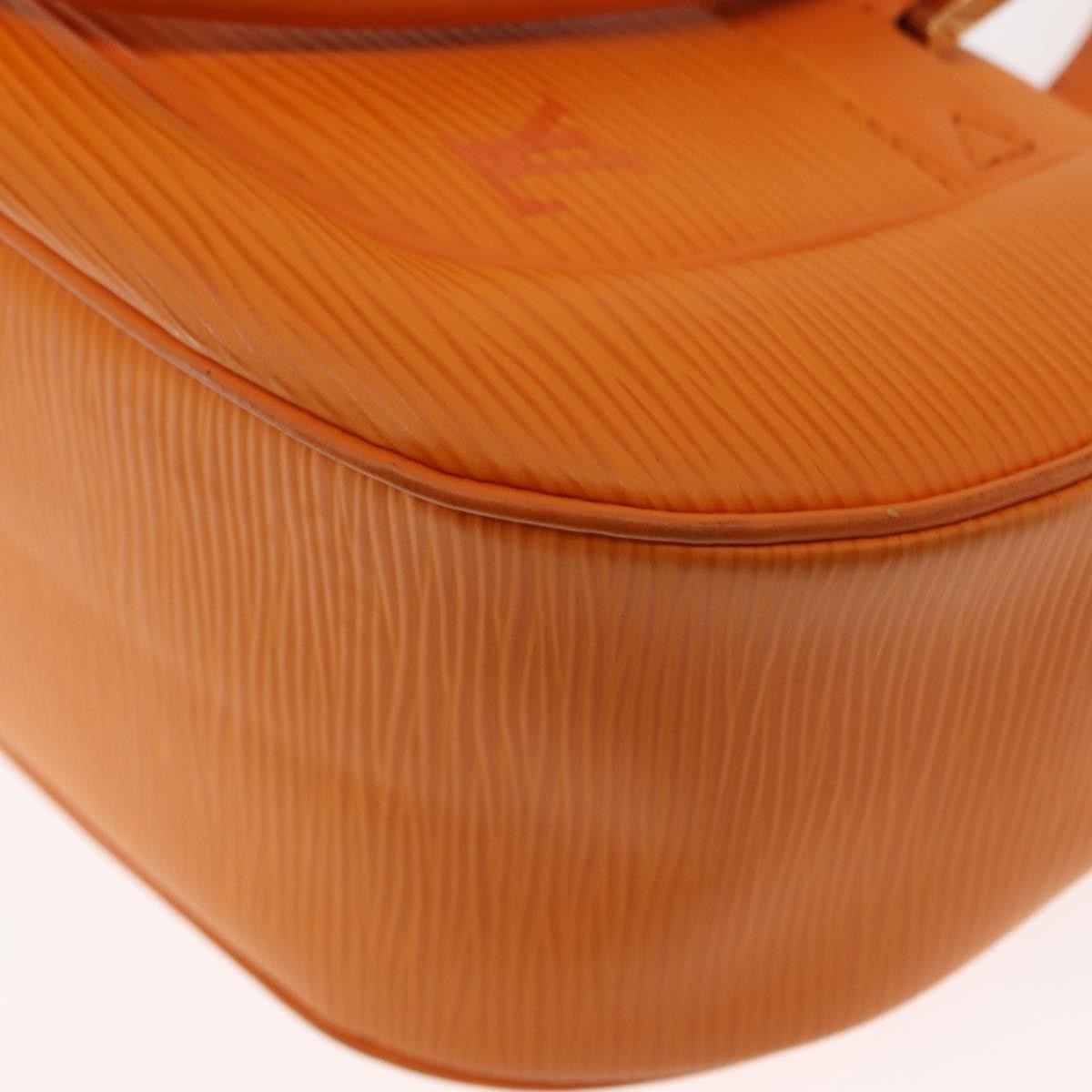 Louis Vuitton Danura Epi Orange Leather Handbag (Pre-Owned)