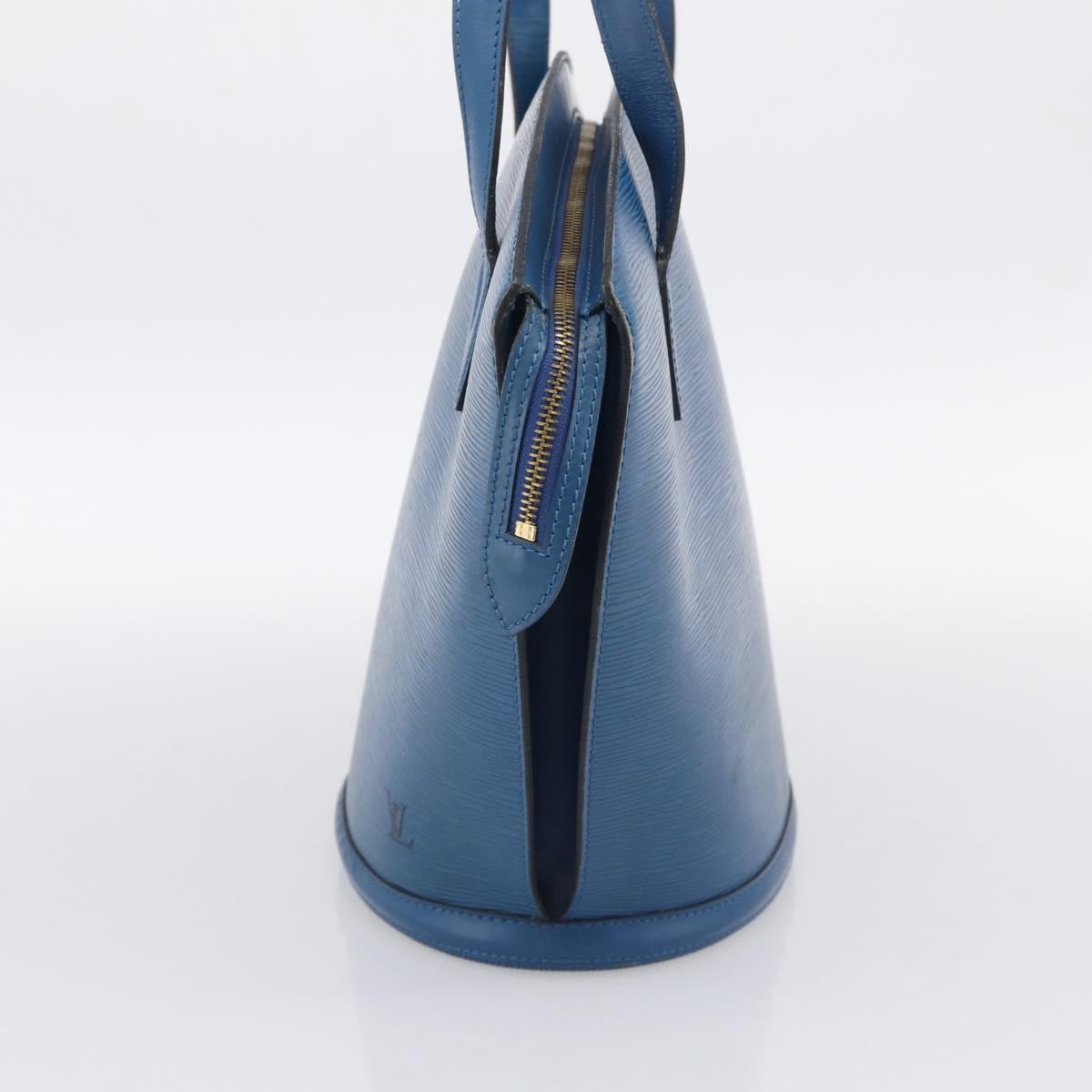 Louis Vuitton Saint Jacques Epi Leather Blue Leather Handbag (Pre-Owned)