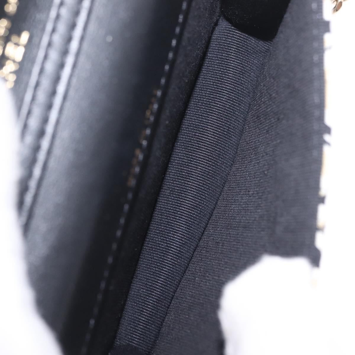 Chanel Flap Card Holder On Chain Quilted Printed Canvas Multicolour Canvas Crossbody Bag Bag (Pre-Owned)
