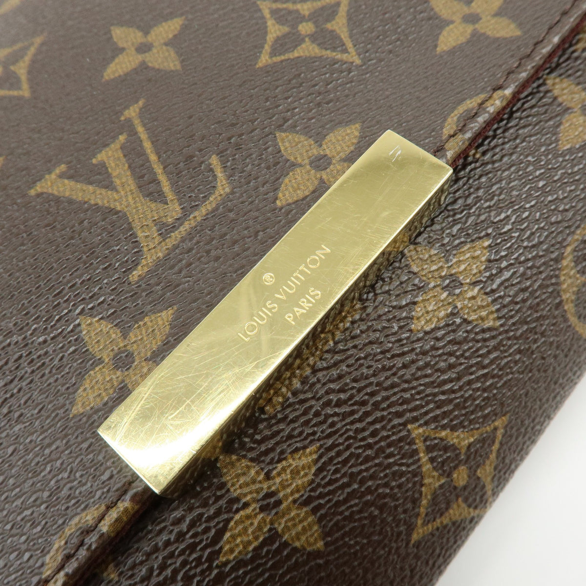 Louis Vuitton Favorite Monogram Canvas Brown Canvas Handbag (Pre-Owned)