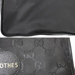 Gucci Off The Grid Black Canvas Clutch Bag (Pre-Owned)