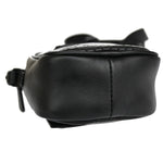 Bottega Veneta -- Black Canvas Handbag (Pre-Owned)