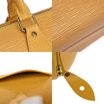 Louis Vuitton Speedy 25 Yellow Leather Handbag (Pre-Owned)