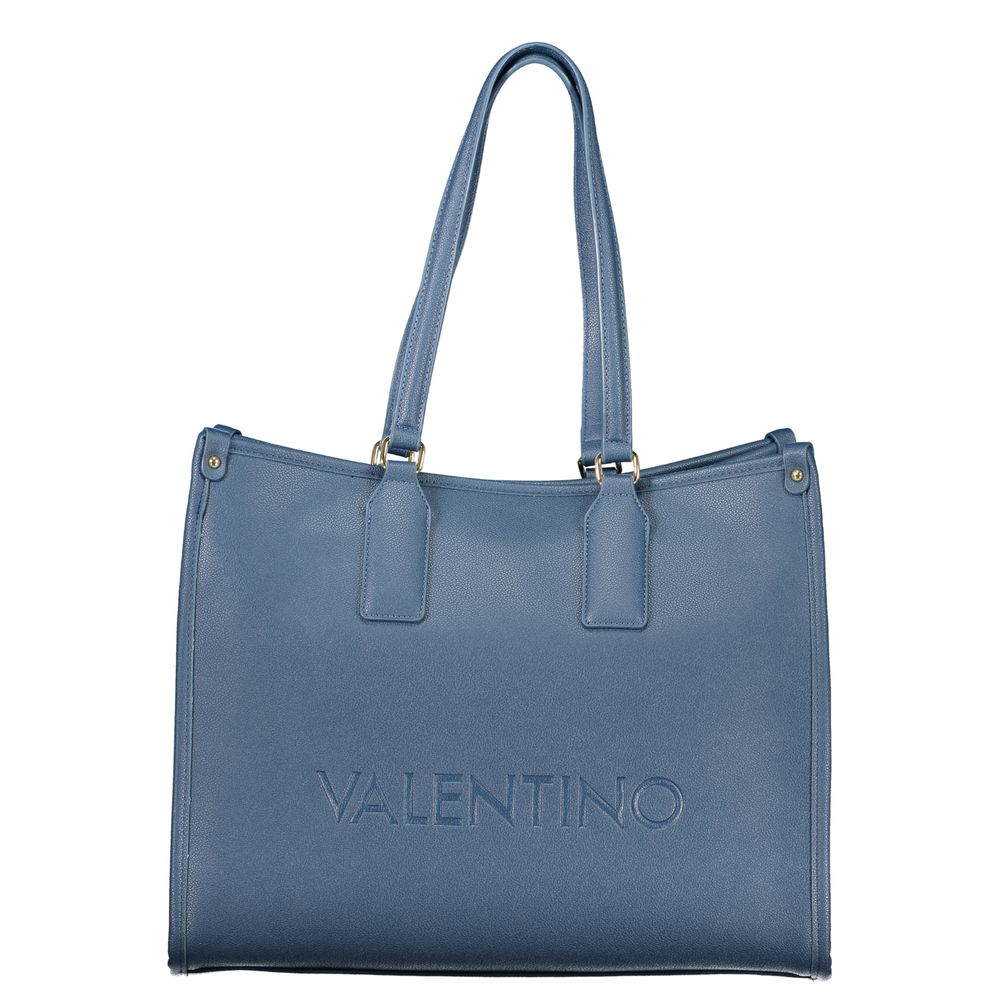 Mario Valentino Blue Polyurethane Women's Women's Bag