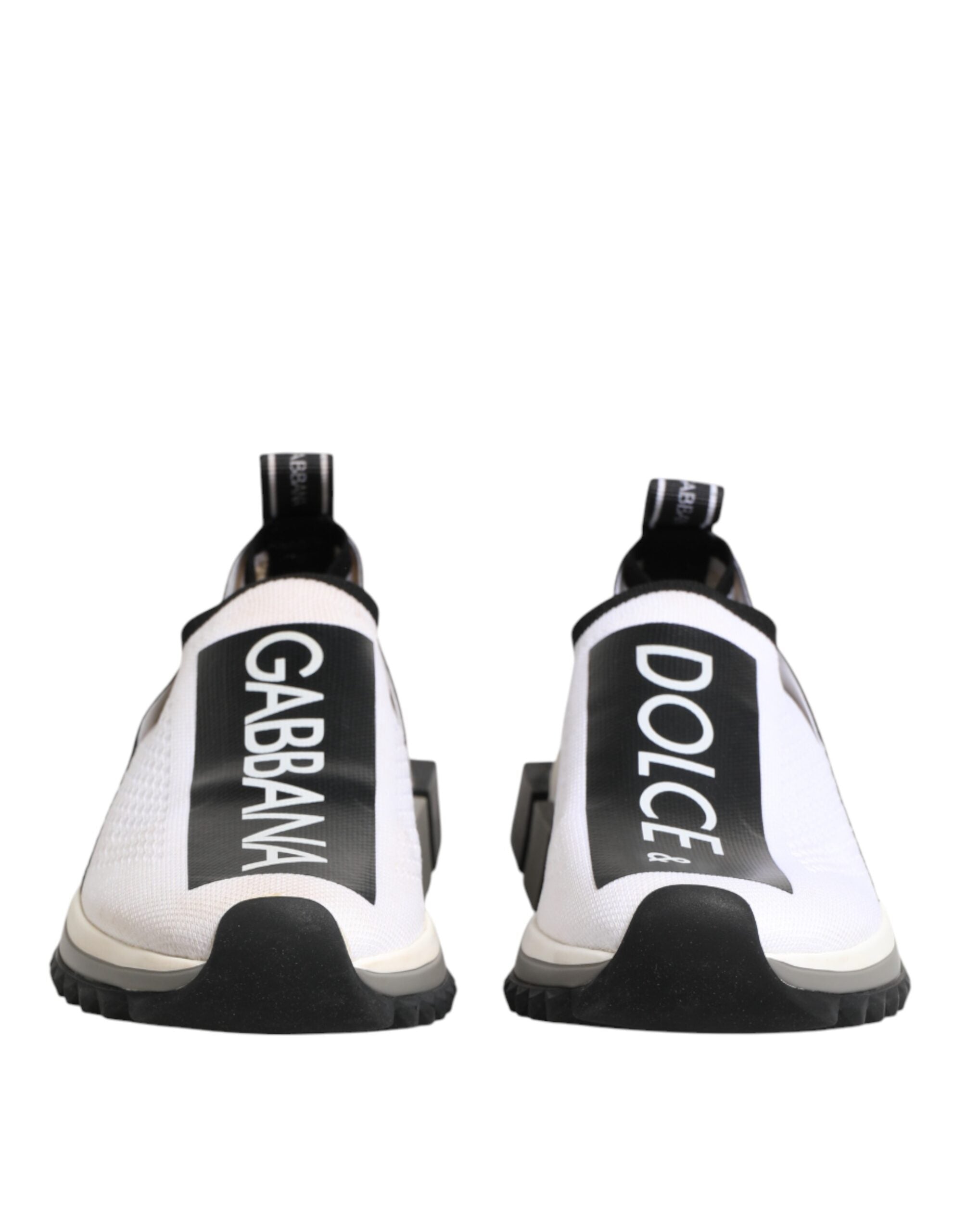 Dolce & Gabbana White Logo Low Top Sorrento Sneakers Women's Shoes (Pre-Owned)