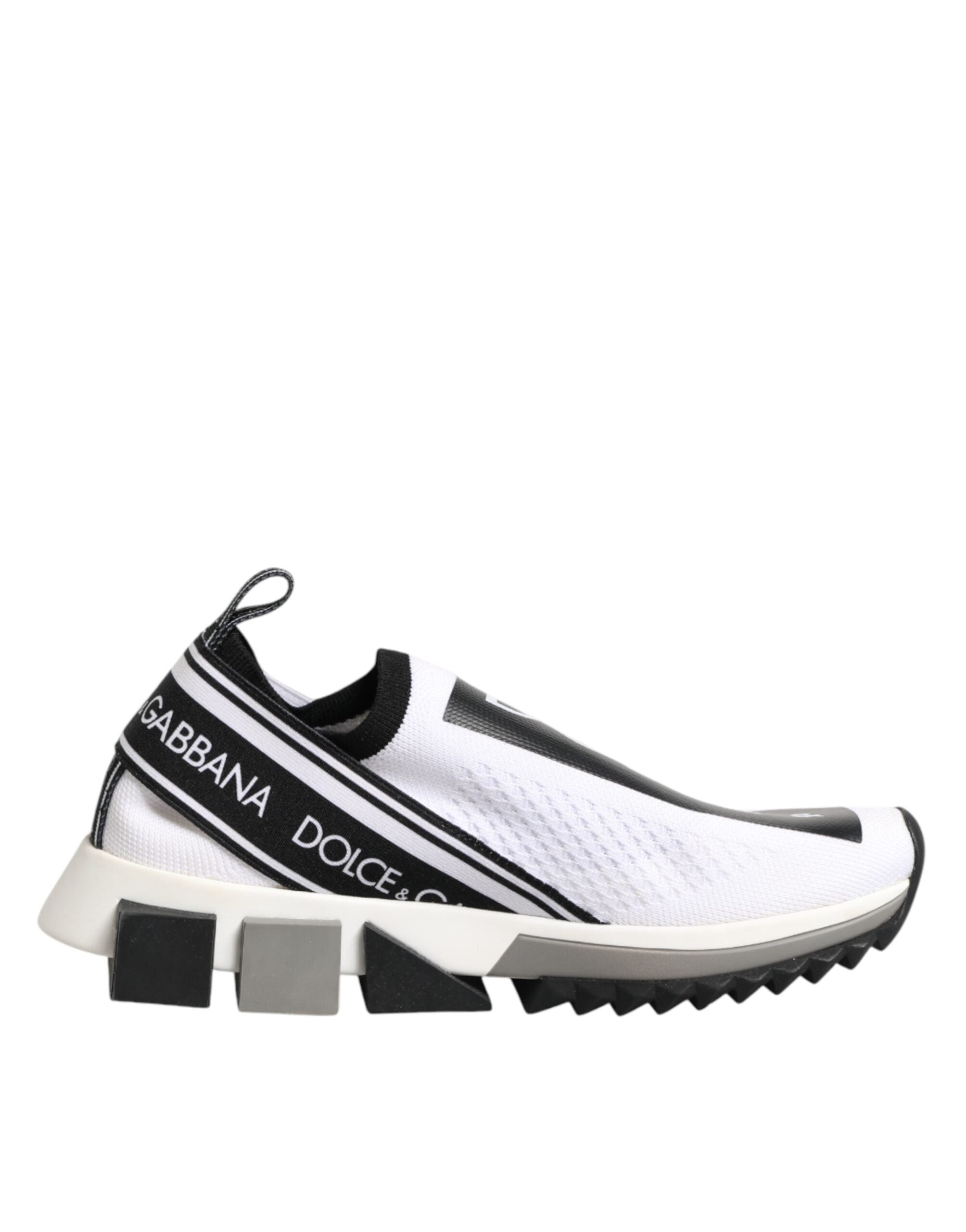 Dolce & Gabbana White Logo Low Top Sorrento Sneakers Women's Shoes (Pre-Owned)