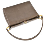 Gucci Brown Leather Shoulder Bag (Pre-Owned)