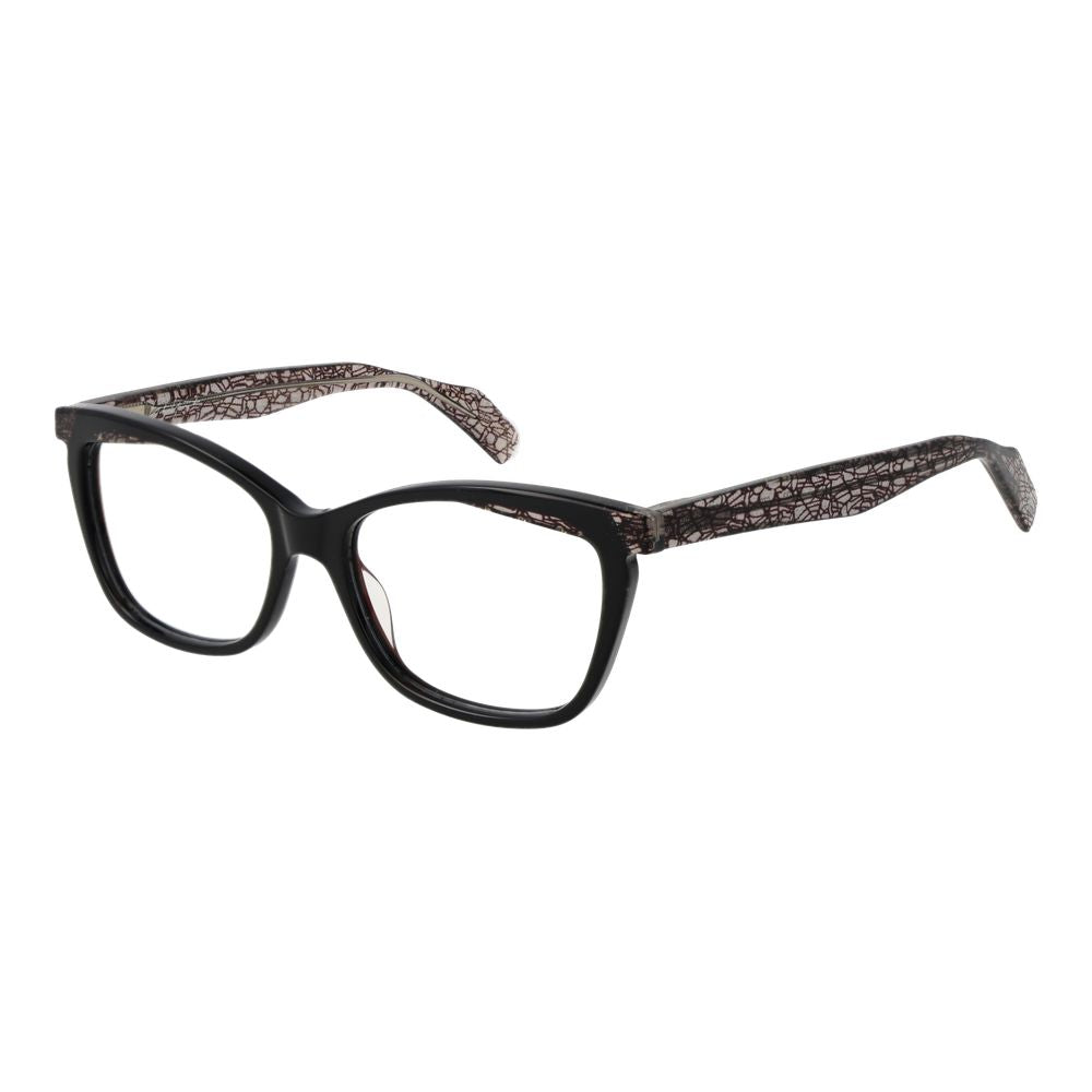 Yohji Yamamoto Black Plastic Glasses Women's (Frames)