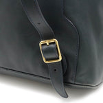 Gucci Bamboo Black Leather Backpack Bag (Pre-Owned)