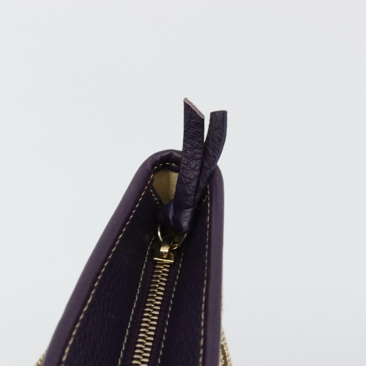 Bvlgari Logomania Canvas Beige Canvas Tote Bag Bag (Pre-Owned)