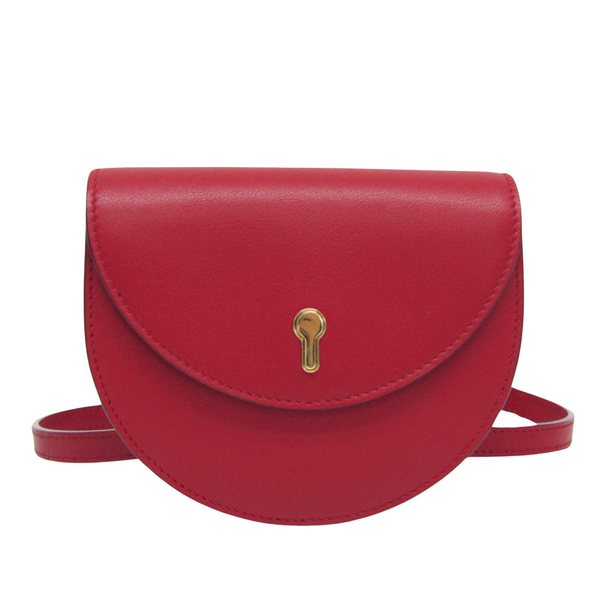 Bally Red Leather Shopper Bag (Pre-Owned)