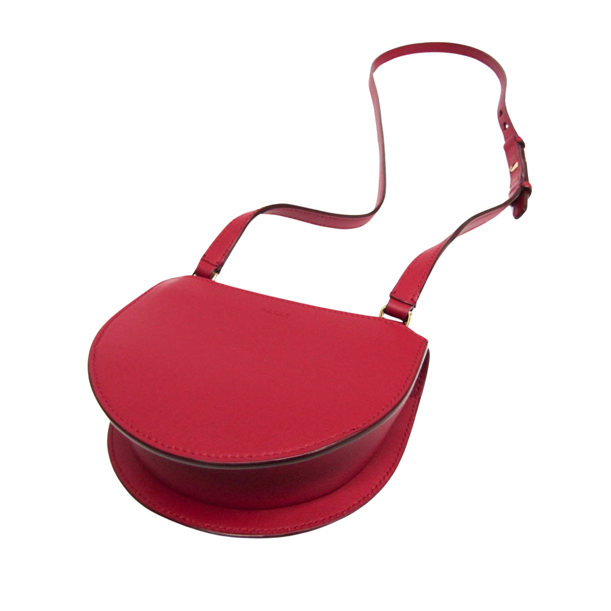 Bally Red Leather Shopper Bag (Pre-Owned)