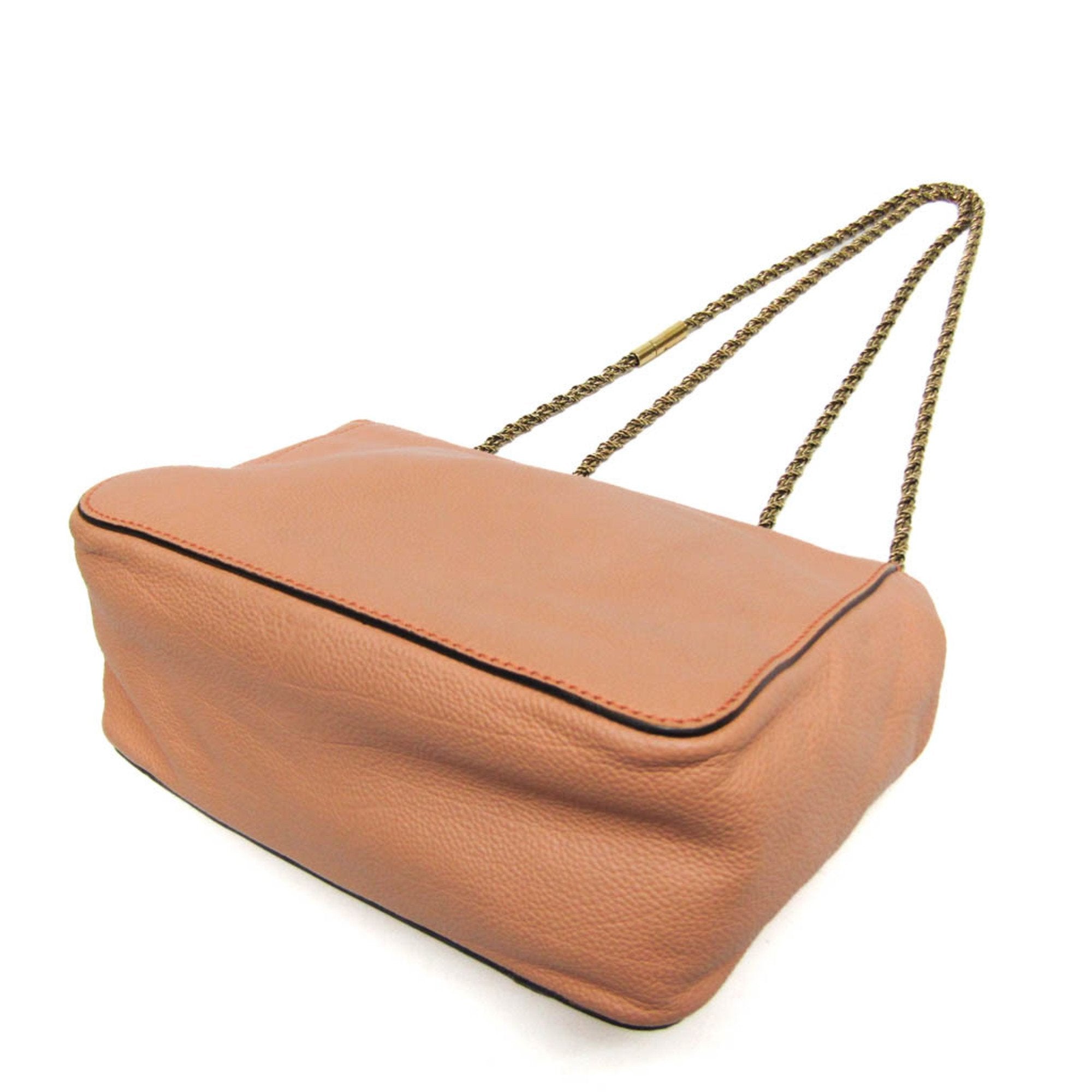 Chloé Elsie Pink Leather Shoulder Bag (Pre-Owned)