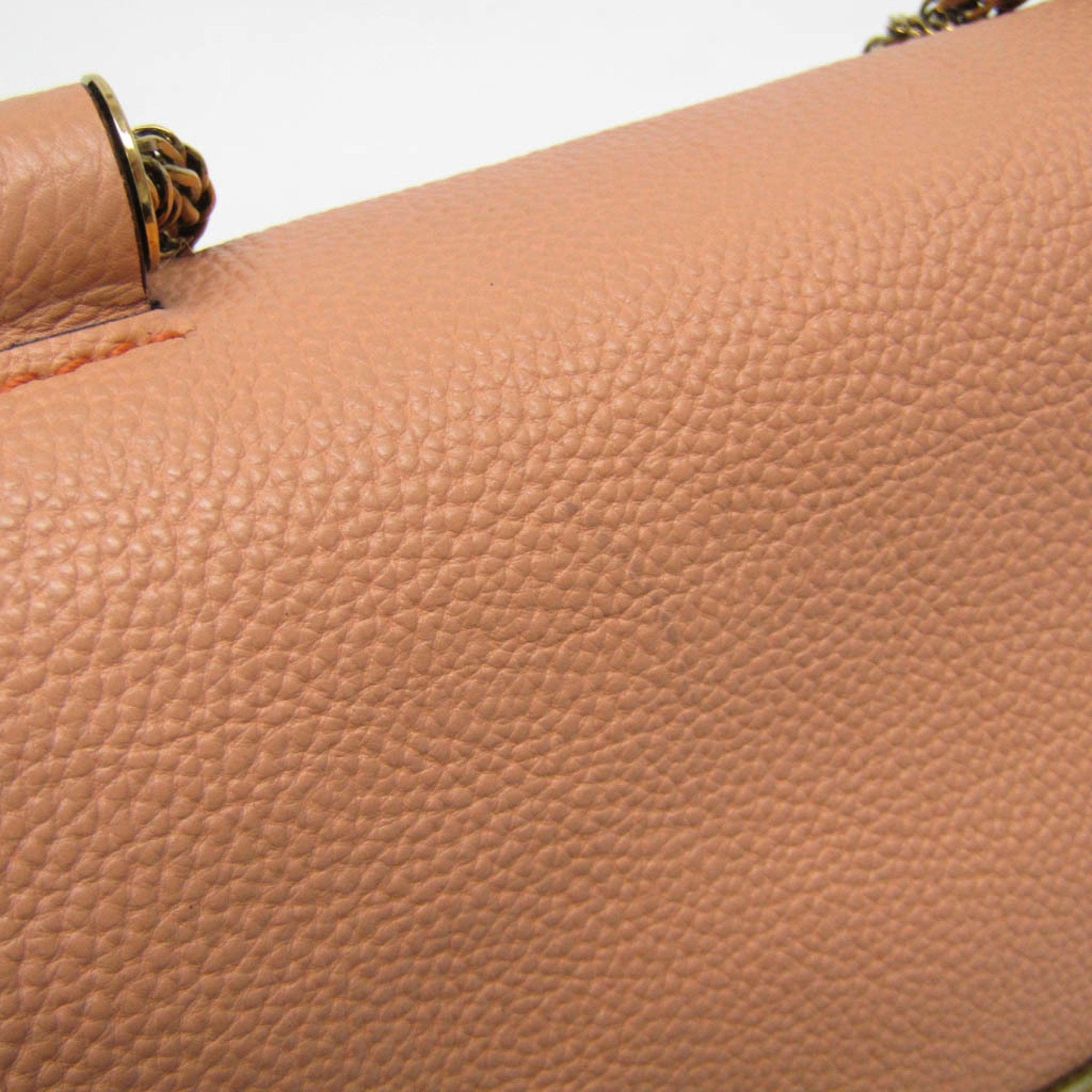 Chloé Elsie Pink Leather Shoulder Bag (Pre-Owned)