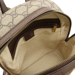 Gucci Ophidia Beige Canvas Backpack Bag (Pre-Owned)