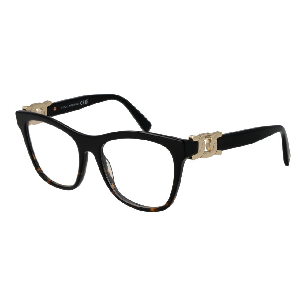 Tod's Black Acetate Glasses Women's (Frames)