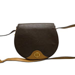 Dior -- Brown Leather Shoulder Bag (Pre-Owned)