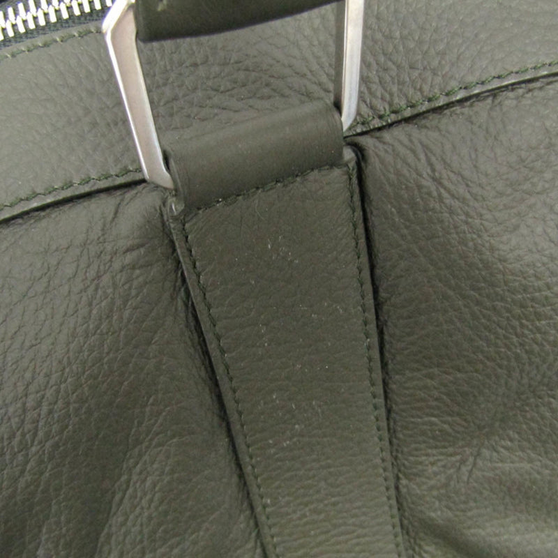 Bottega Veneta -- Khaki Leather Travel Bag (Pre-Owned)