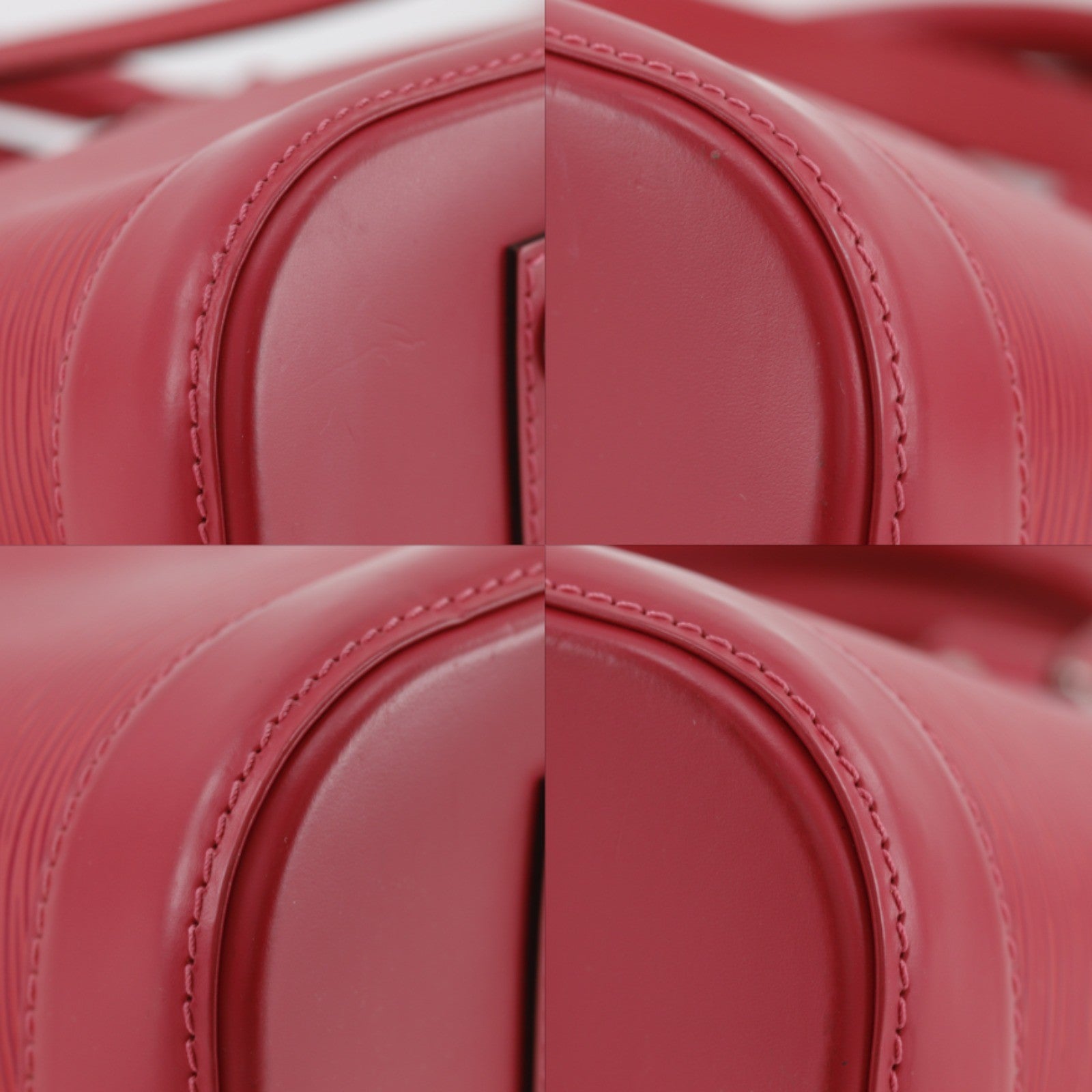 Louis Vuitton Alma Epi Red Leather Handbag (Pre-Owned)