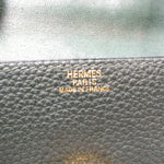 Hermès Dogon Green Leather Wallet  (Pre-Owned)