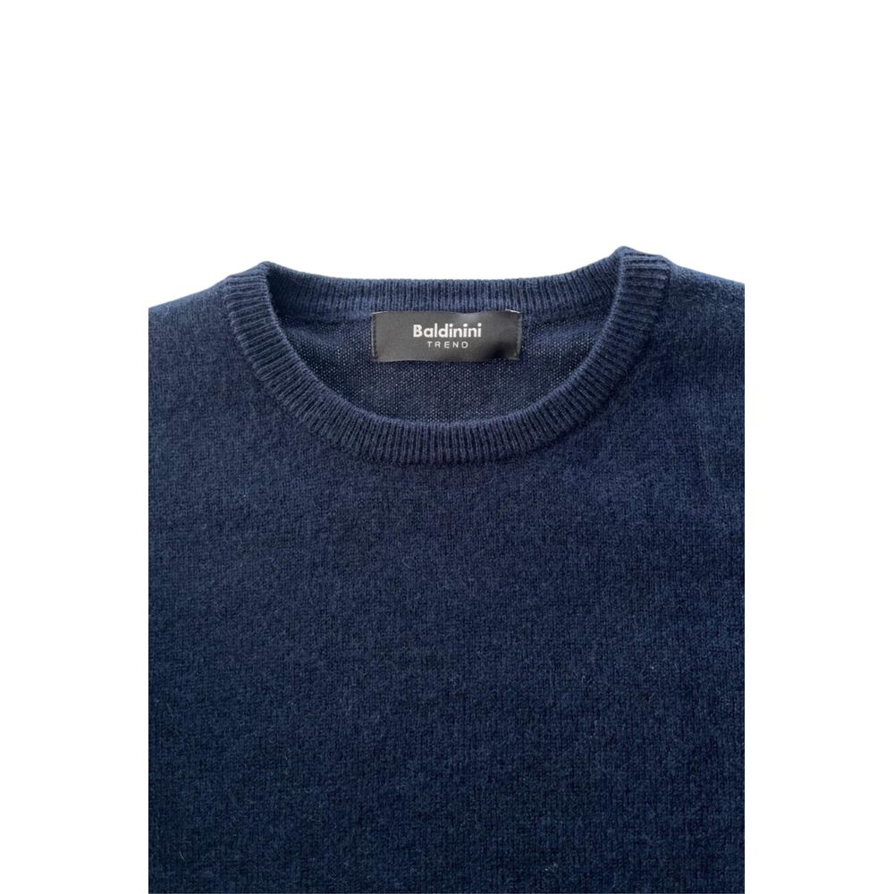 Baldinini Trend Blue Cashmere Men Men's Sweater