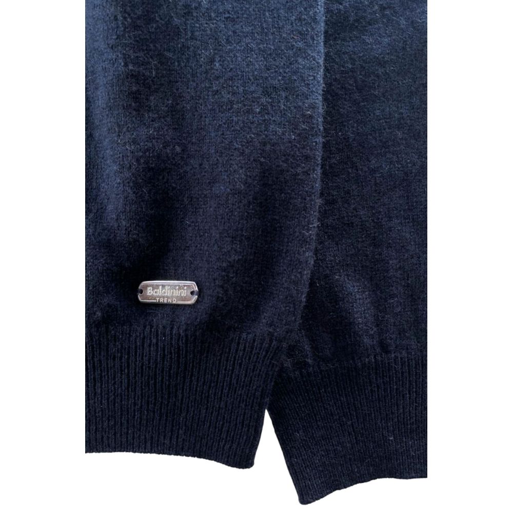 Baldinini Trend Blue Cashmere Men Men's Sweater