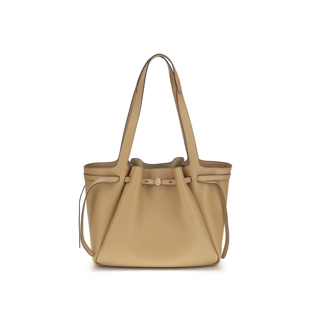 Tory Burch Beige Leather Shoulder Women's Bag