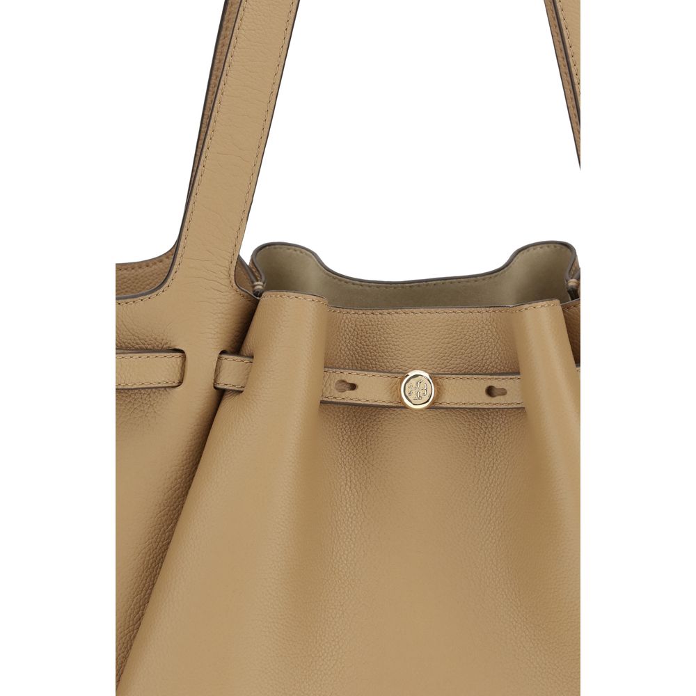 Tory Burch Beige Leather Shoulder Women's Bag