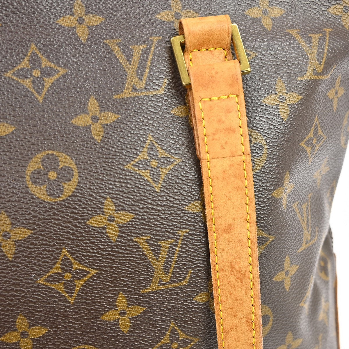 Louis Vuitton Cabas Piano Monogram Canvas Brown Canvas Tote Bag Bag (Pre-Owned)